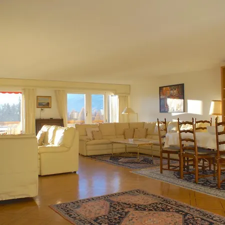 Duplex On Golf Course, Fontainebleau Apartment Crans-Montana